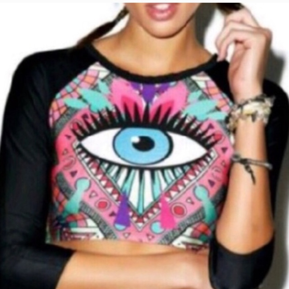 LOOKING FOR Wildfox Third Eye Swim Top👁